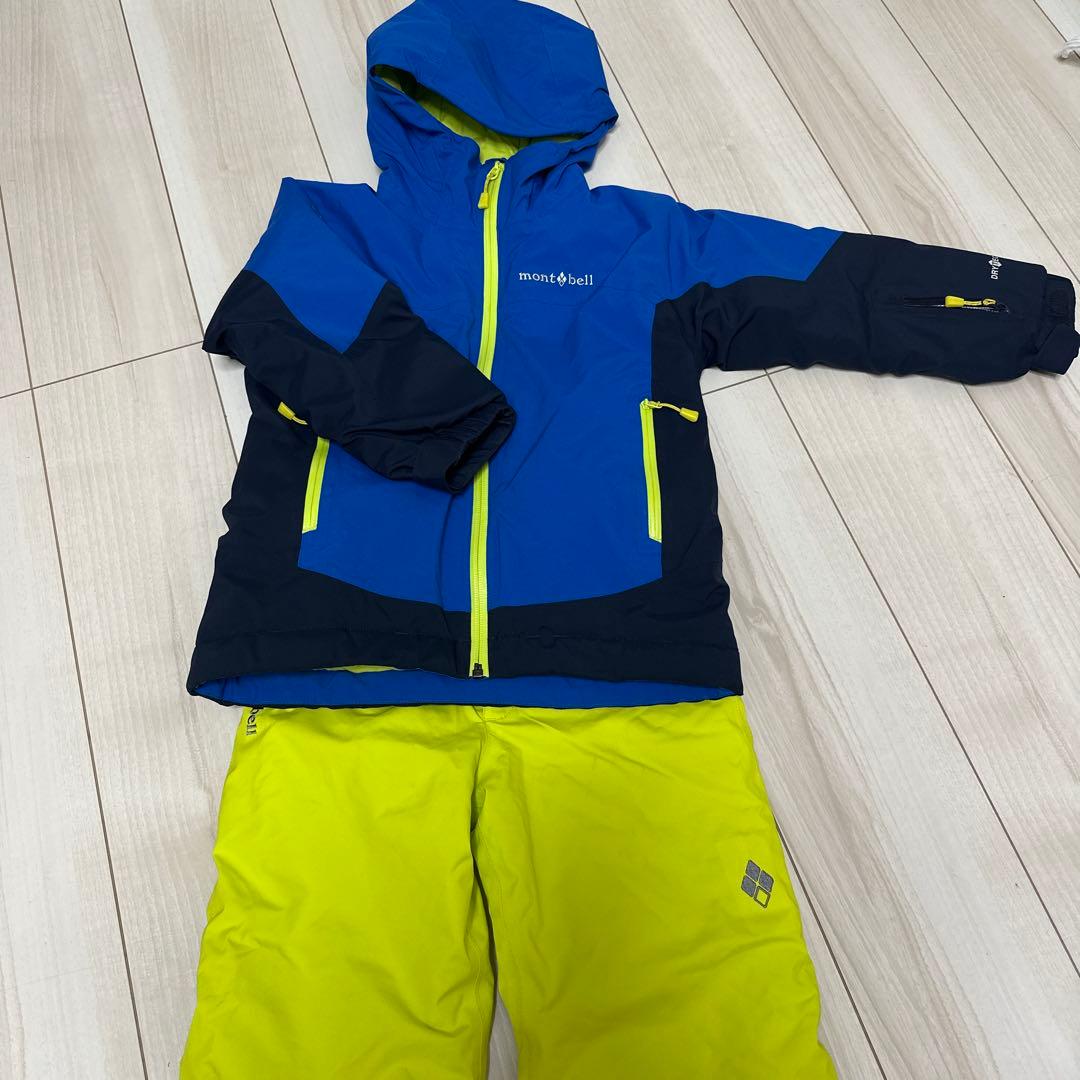 mont-bell 子ども用スキーウェア　110cm