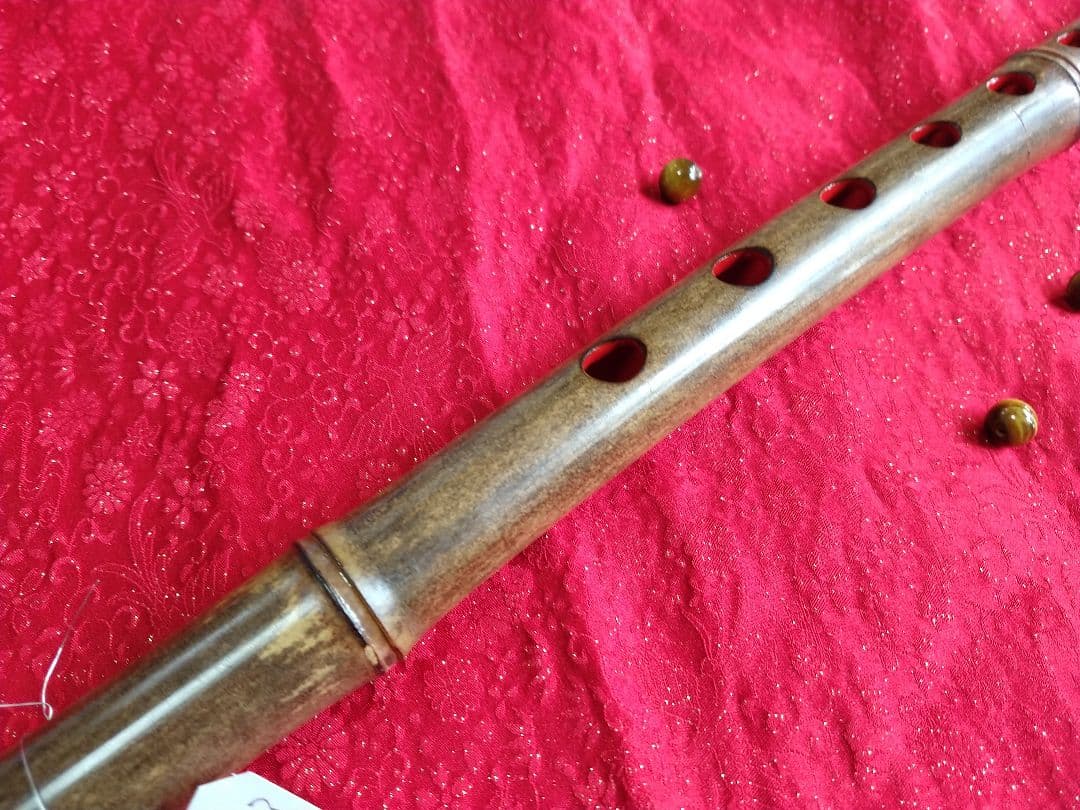 67 和笛 眞笛 竹笛 古典調七穴三本調子 根岸篠笛工房