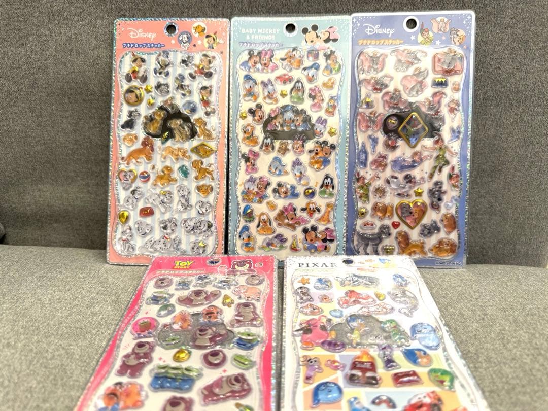k*i様 【正規品】プチドロップステッカー　ディズニーシリーズ　5点セット