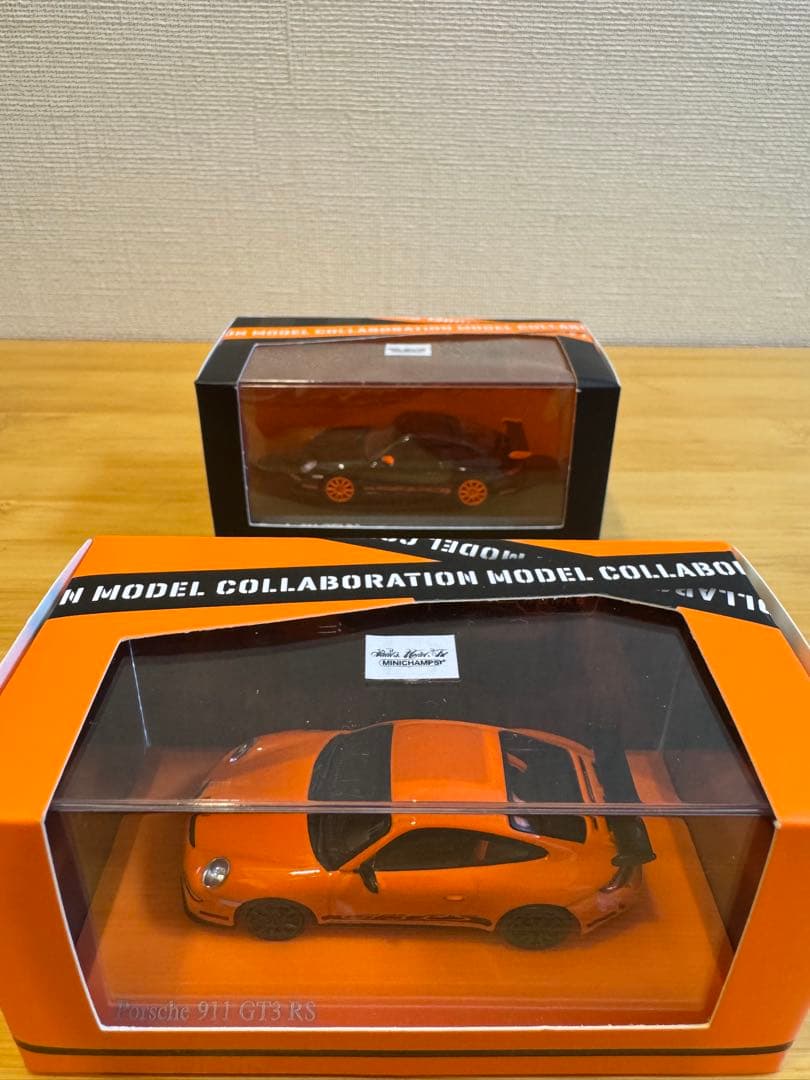 【MINICHAMPS64】2台セットPorsche 911 GT3 RS