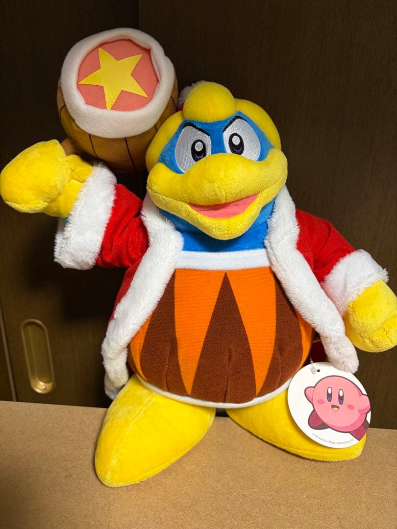 三英貿易 星のカービィ デデデ大王 ぬいぐるみ タグ付き