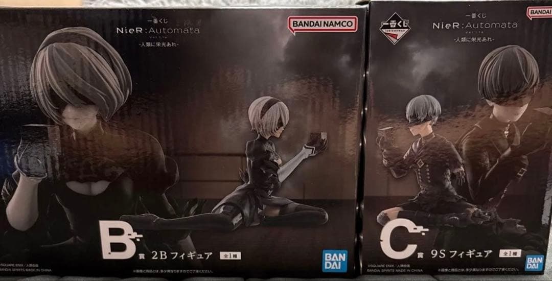 【早い者勝ち】一番くじ ニーアオートマタ B賞C賞 2B 9S フィギュア ②