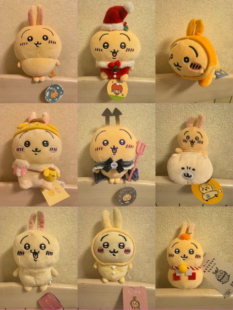 ちいかわ うさぎ マスコット＆ぬいぐるみ34点セット