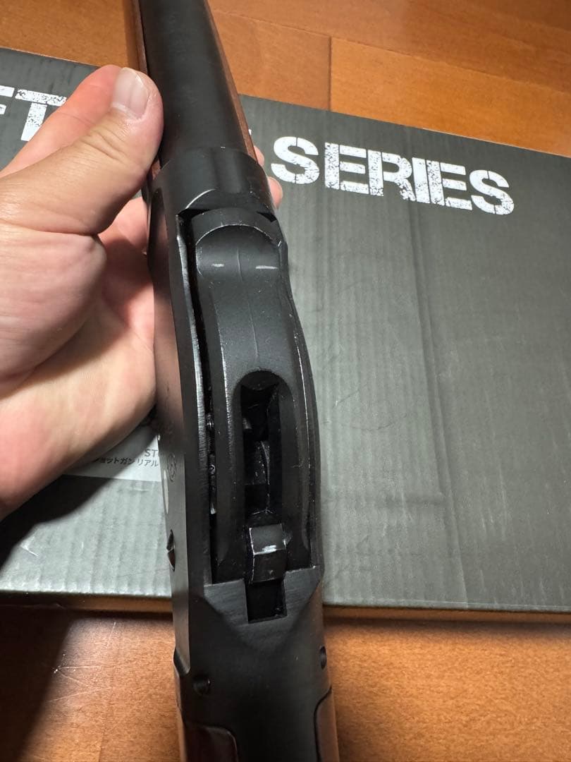 S&T M1887 ガスショットガン リアルウッド