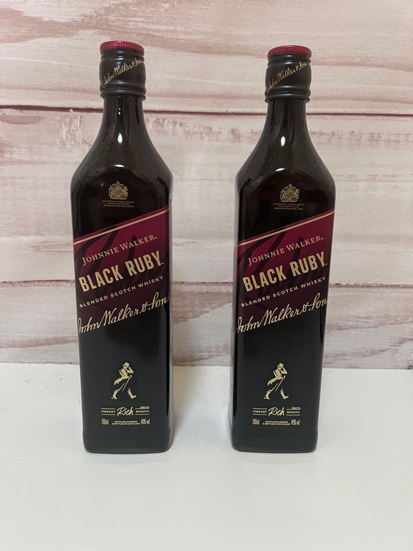 【2本セット】ジョニーウォーカー ブラックルビー 700ml