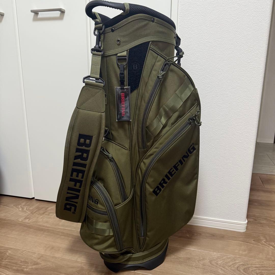 未使用 [直営店限定モデル] BRIEFINGキャディバッグ CR01新作