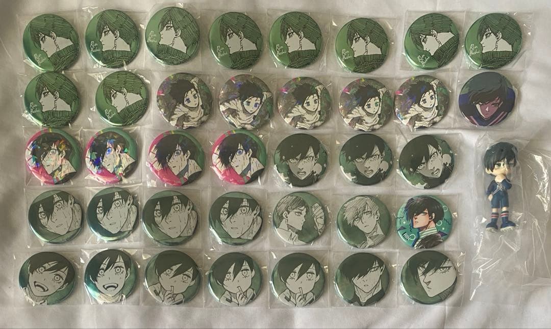 ブルーロック　糸師凛　缶バッジ　まとめ売り