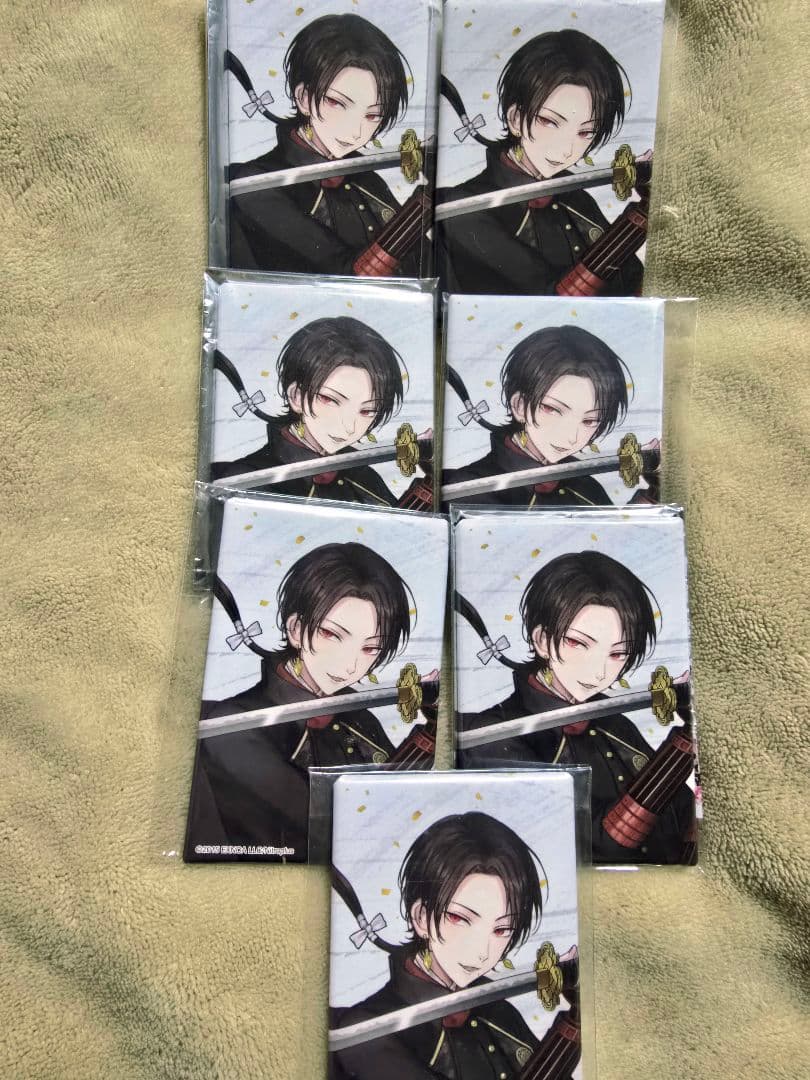 刀剣乱舞 加州清光 スクエア缶バッジ