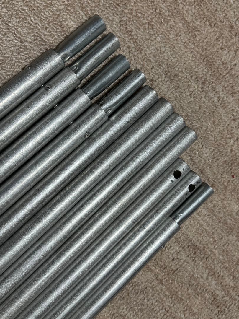 自立二股ポールセット【パップテント用】