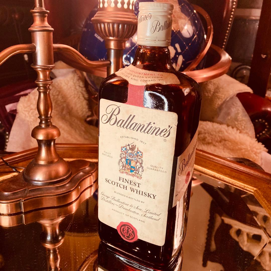 湯布院アンティーク未開封古酒バランタイン ファイネスト 特級750ml 43%