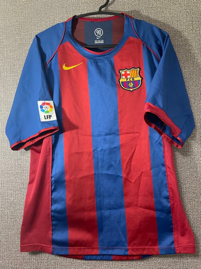 【正規品】バルセロナ　04/05 ホームレプリカ