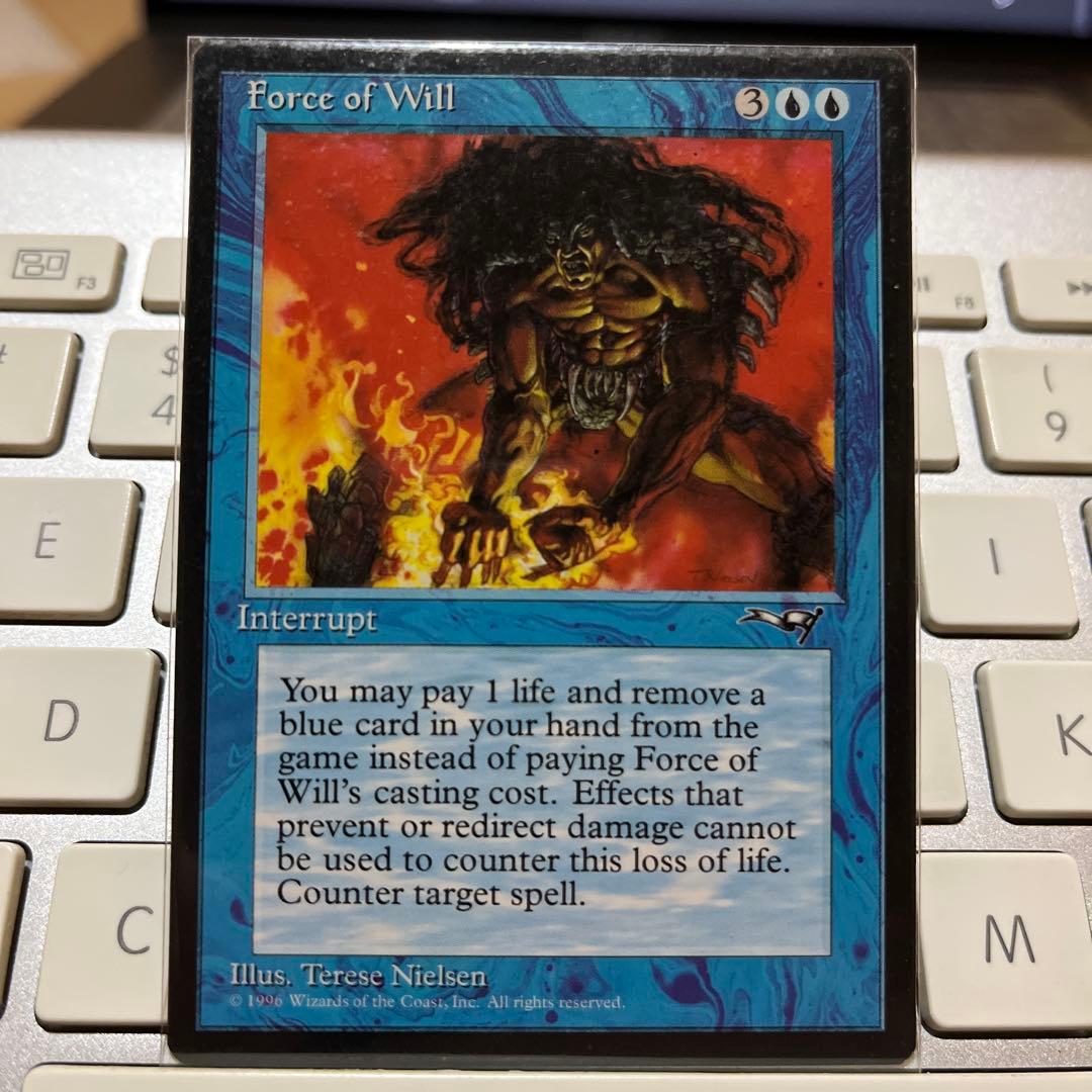 ど*ん様 MTG Force of Will ENG 意志の力 アライアンス