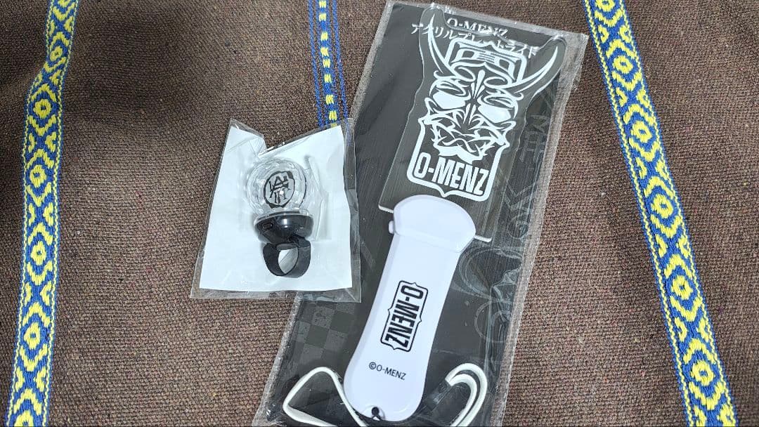 o-menzグッズまとめ　Tシャツ、ぬい、ペンラ等