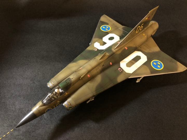 ハセガワ　1/48 ドラケン　完成品