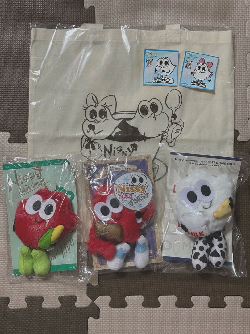 Nissy ご当地リッピー　北海道3点　トートバッグ・ステッカー付き