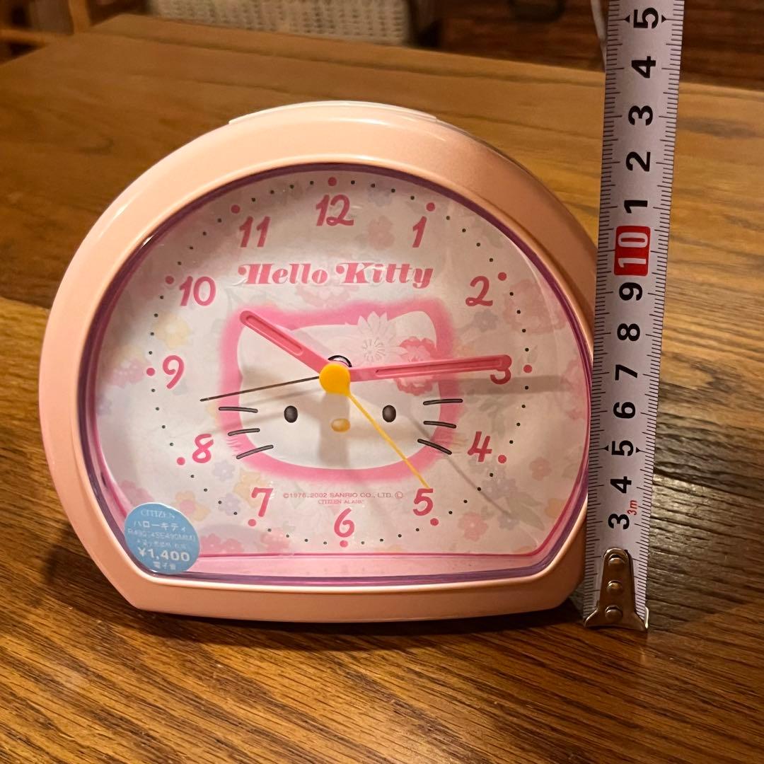 レトロ【レア】有りキティちゃんグッズセット裁縫箱アラーム時計フィギュア箸置き他