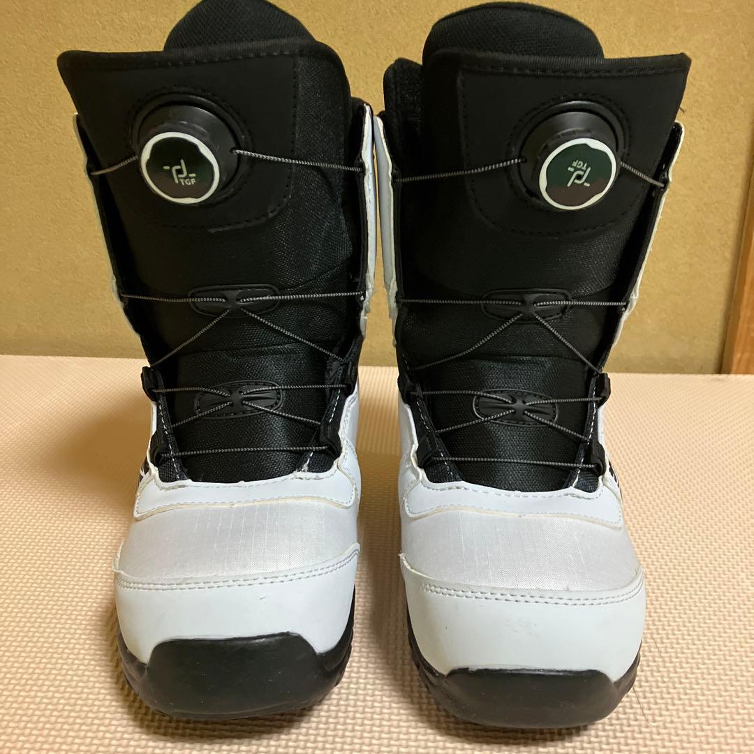 SPOON TGF ダイヤルブーツ ホワイト　スノーボードブーツ