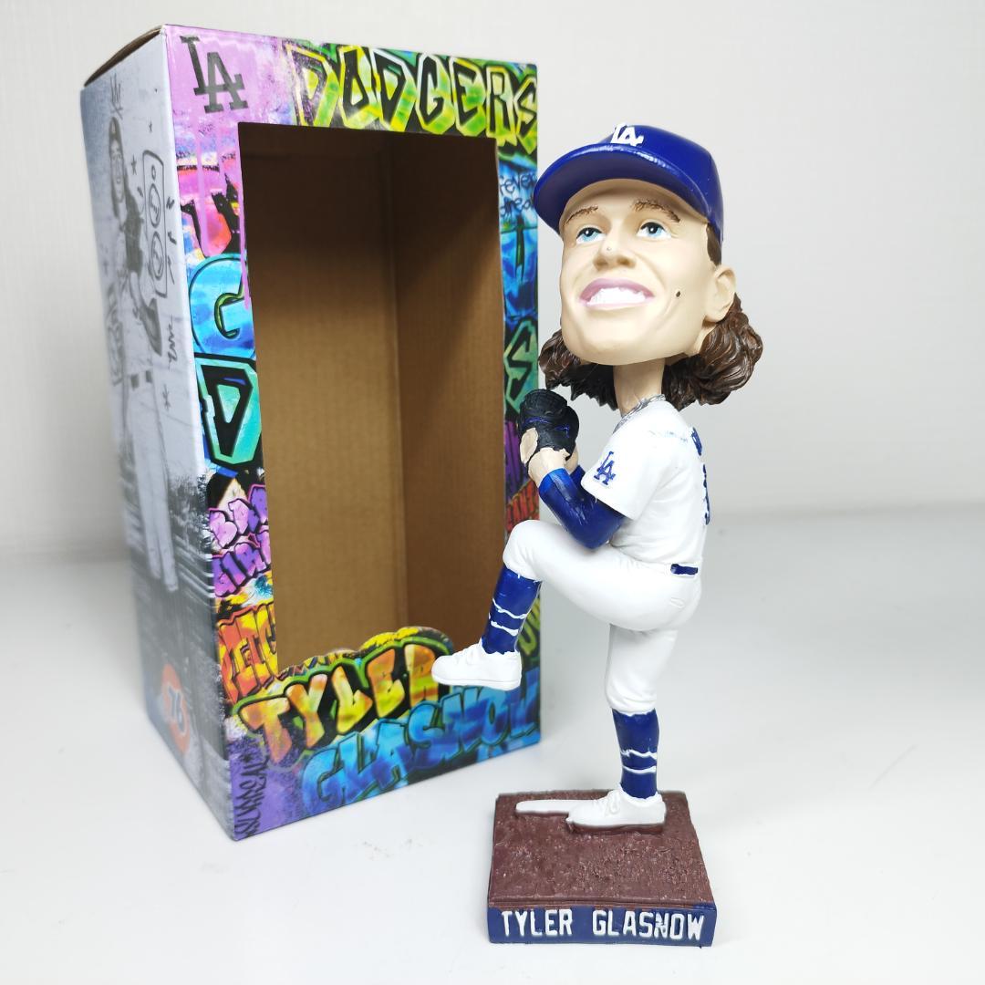 タイラー グラスノー ボブルヘッド フィギュア ドジャース バブルヘッ I197