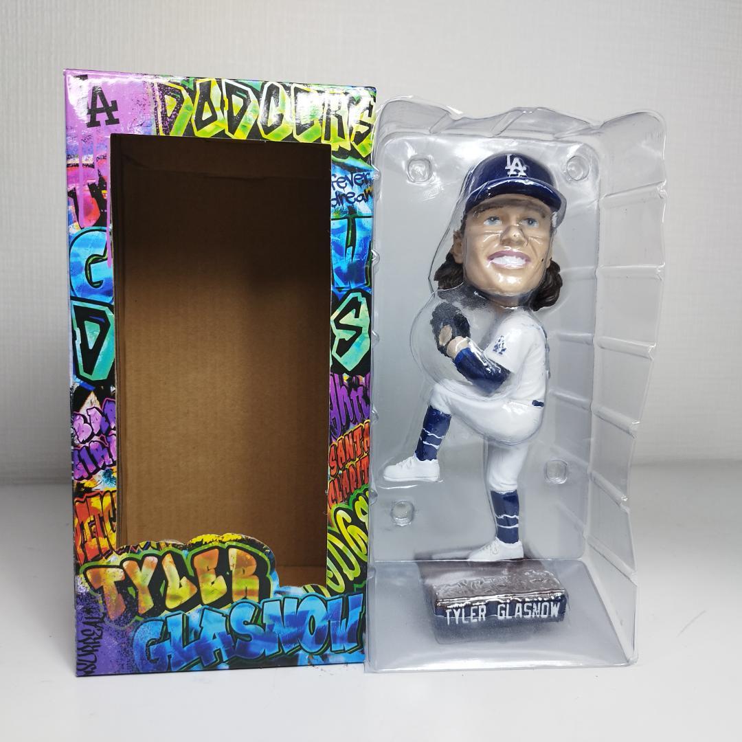 タイラー グラスノー ボブルヘッド フィギュア ドジャース バブルヘッ I197