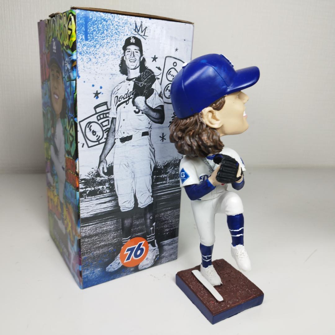 タイラー グラスノー ボブルヘッド フィギュア ドジャース バブルヘッ I197