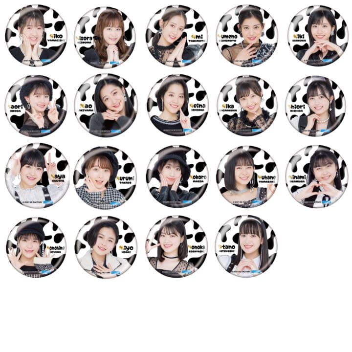 モバガチャ　缶バッチ