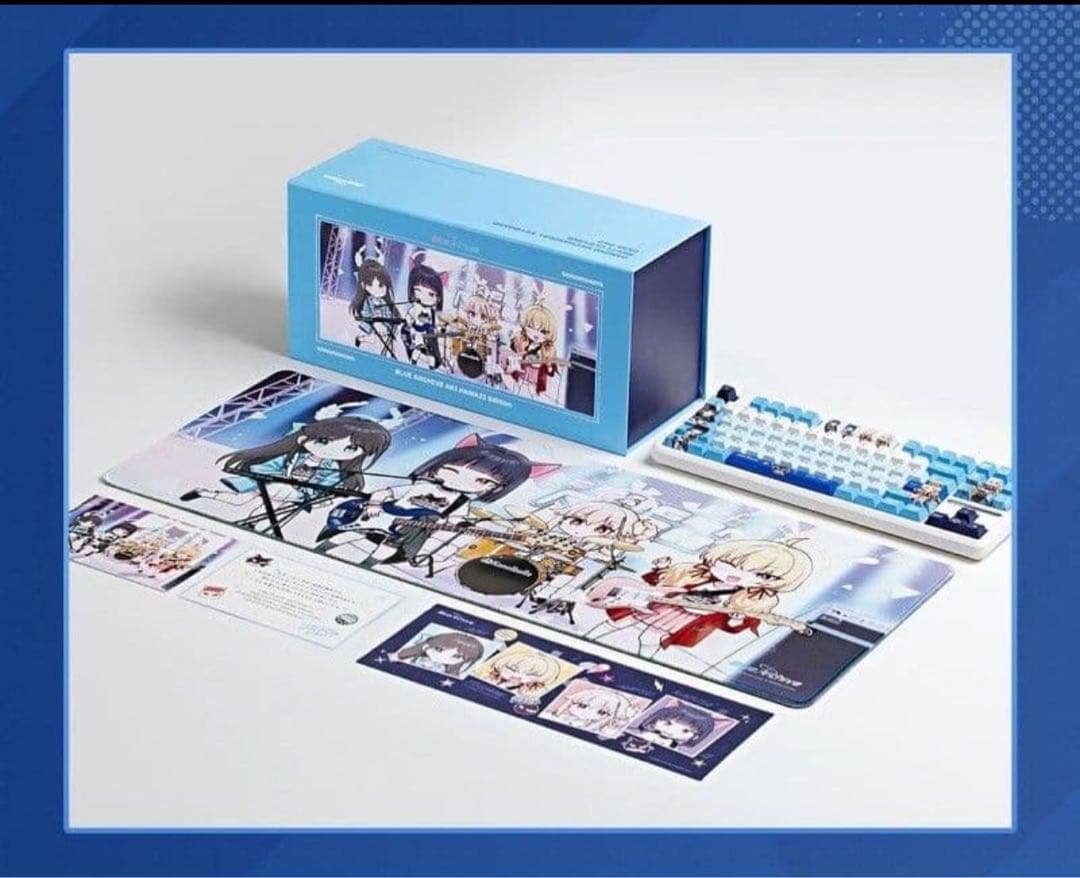 【韓国限定】ブルーアーカイブ はまじあき キーボードセット