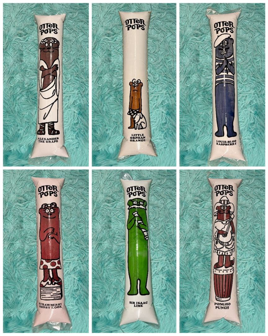超レア 80s Otter Pops キャラクター 6種セット　ビンテージ