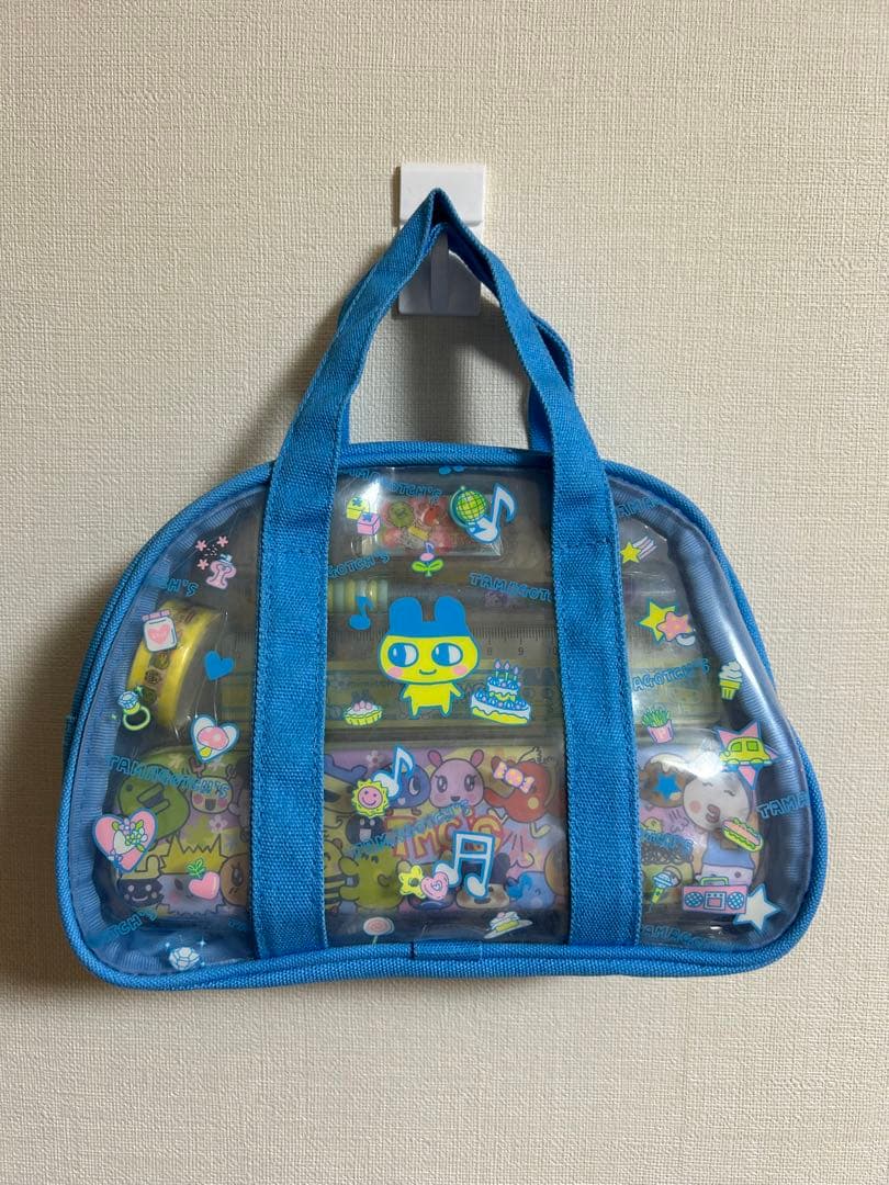 たまごっち　文具セット　平成レトロ　バッグ付　新品未使用