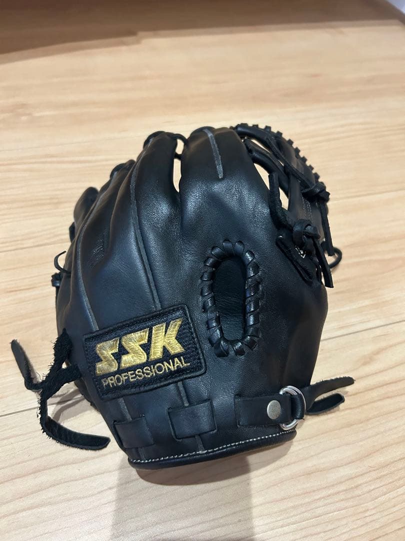 SSK プロフェッショナルブラック 復刻版軟式グローブ