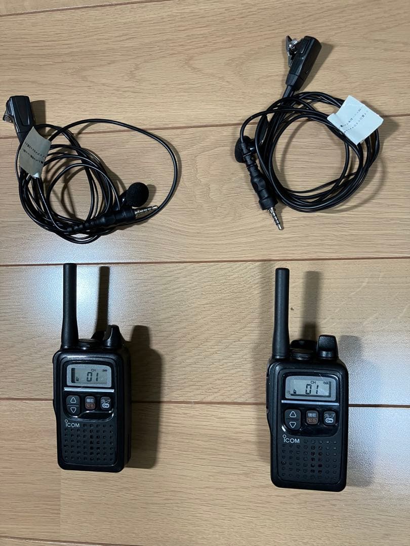 トランシーバー、インカム、アイコム（ICOM）