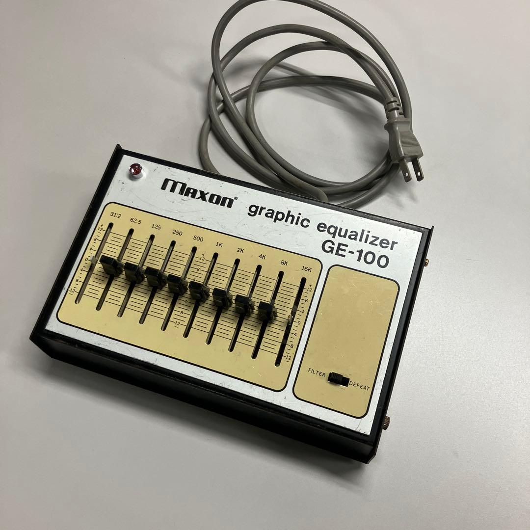 Maxon GE-100 グラフィックイコライザー