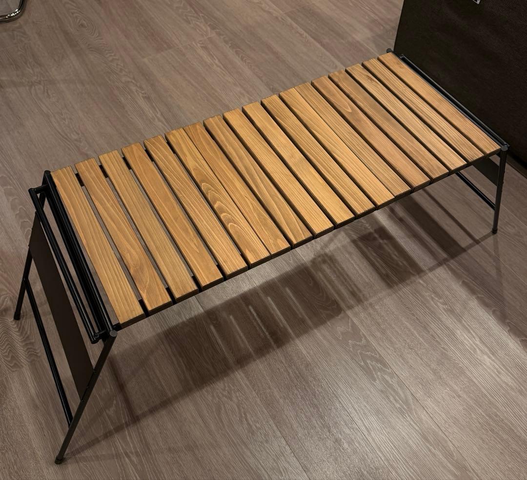 アイアン工房　アイアンテーブル ハンガーラック 収納3点セット IGTテーブル