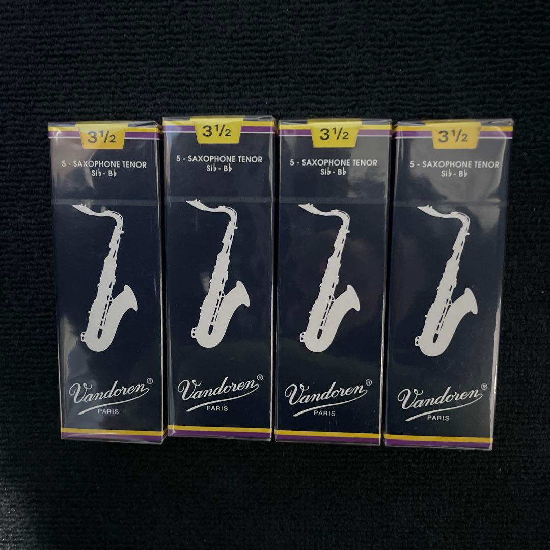 テナーサックス　リード 31/2 ４箱