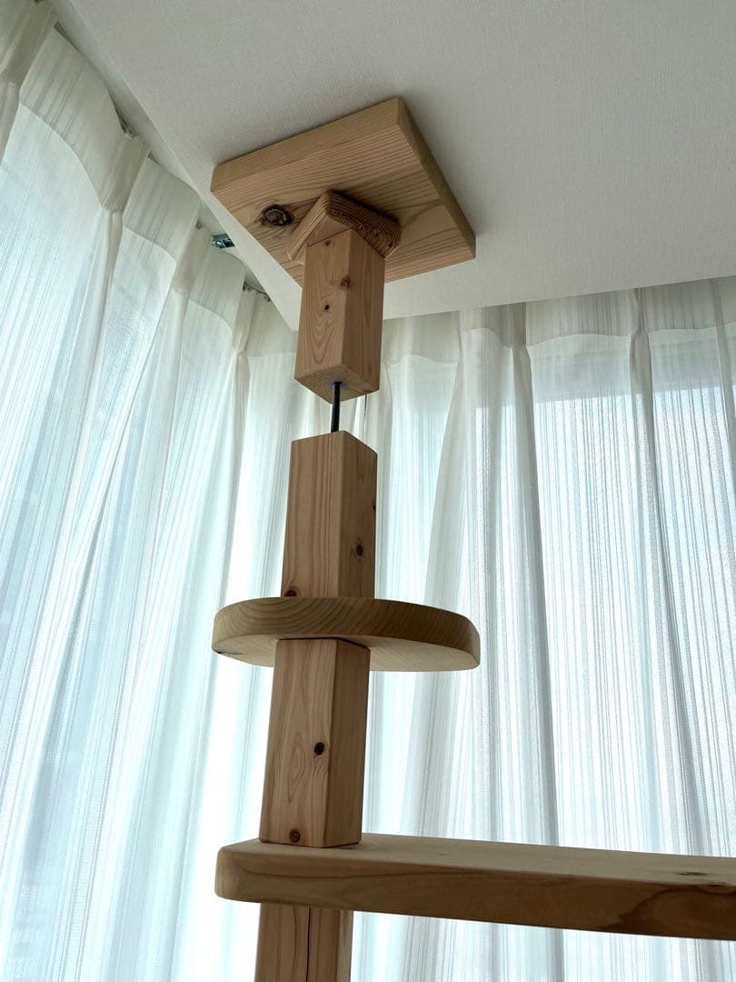 mokumeku 突っ張り型キャットタワー