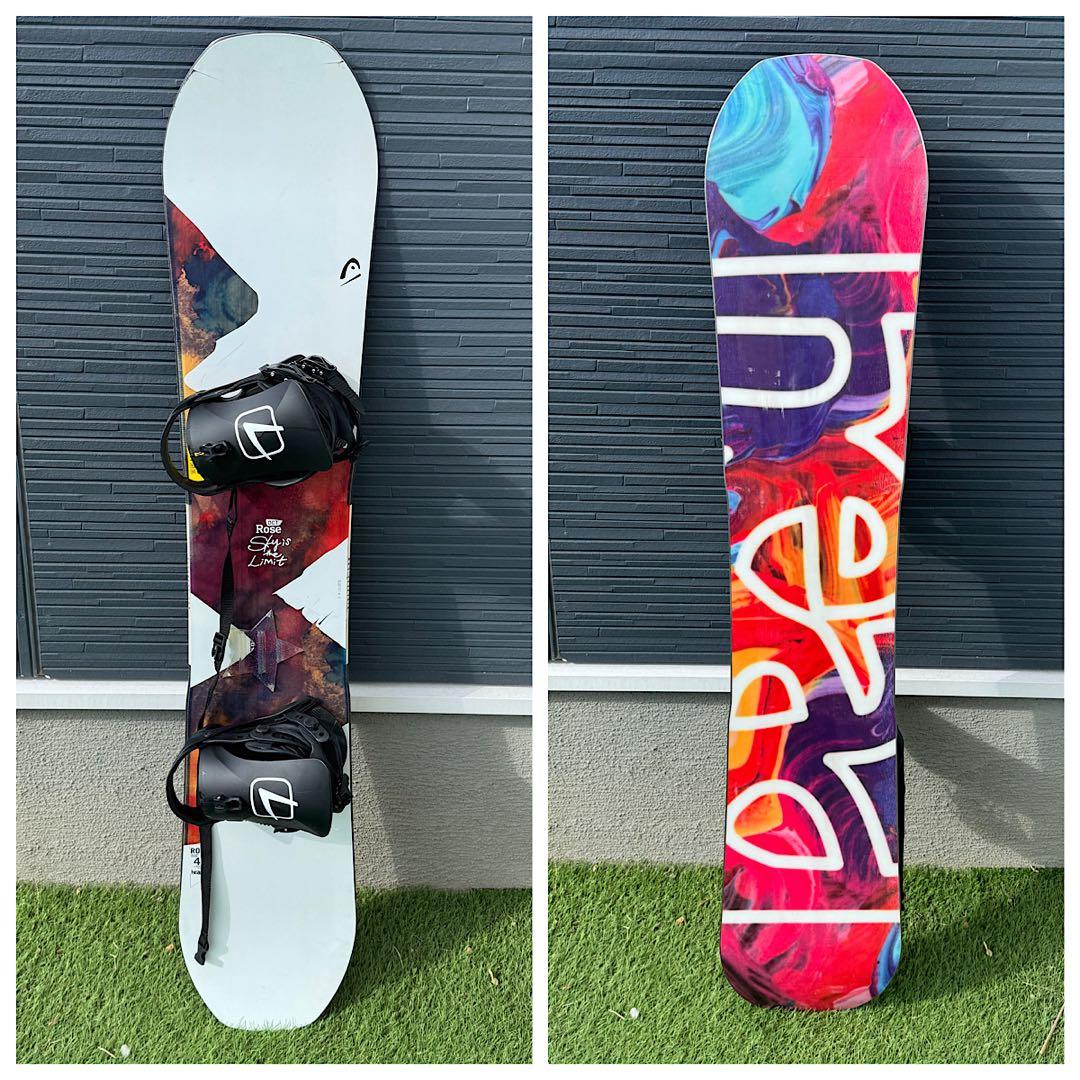 レディース　HEAD ROSE 142cm 18/19 LINK S セット