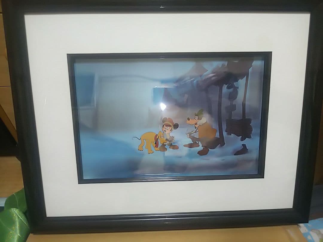 ディズニー ミッキーの王子と少年 原画セル