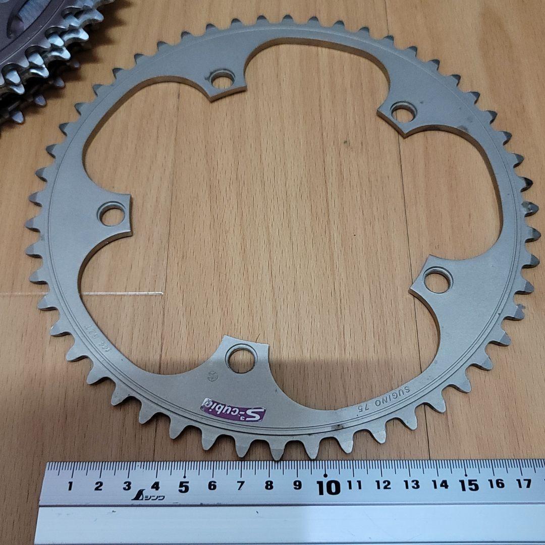 ピストレーサー用 大ギア 競輪レース使用 SUGINO S3-cubic 52