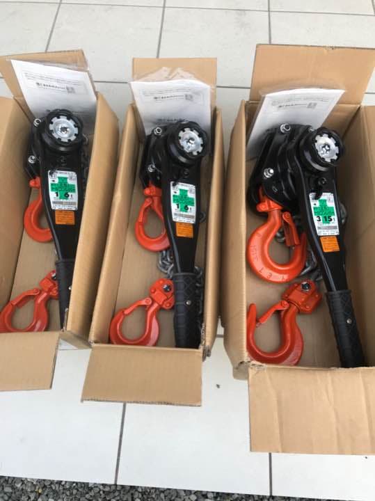 レバーブロック新品三台