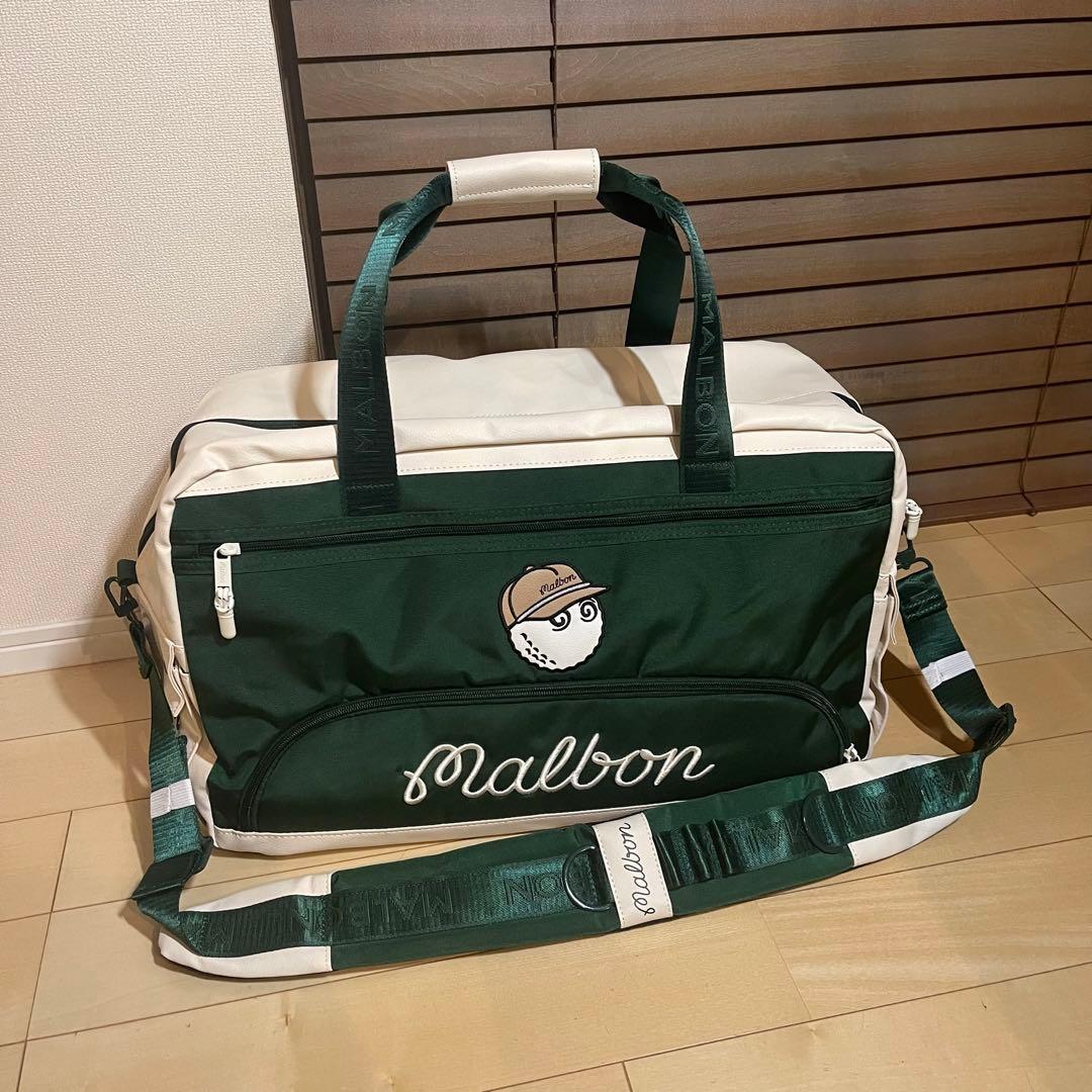 MALBON GOLF マルボンゴルフ ボストンバッグ ゴルフバッグ緑