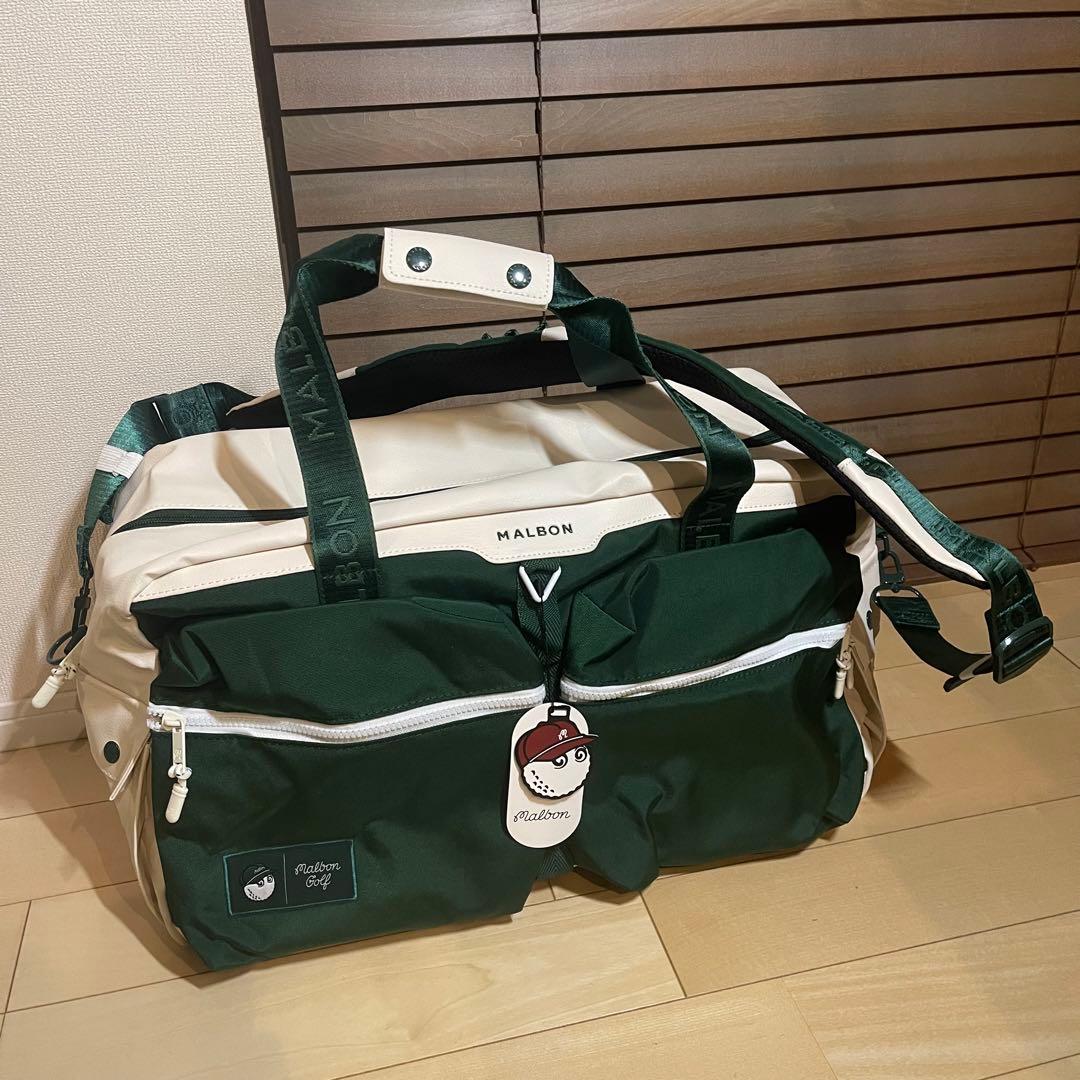 MALBON GOLF マルボンゴルフ ボストンバッグ ゴルフバッグ緑