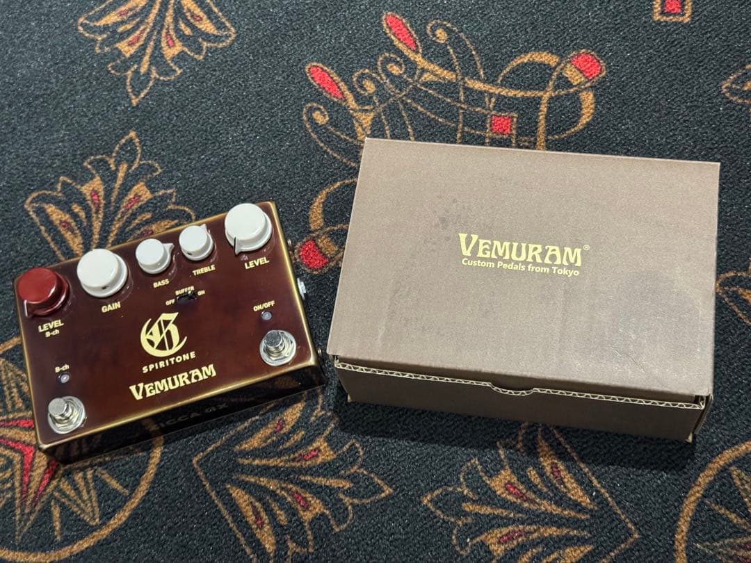 VEMURAM SPIRITONE Overdrive シリアル1200番台
