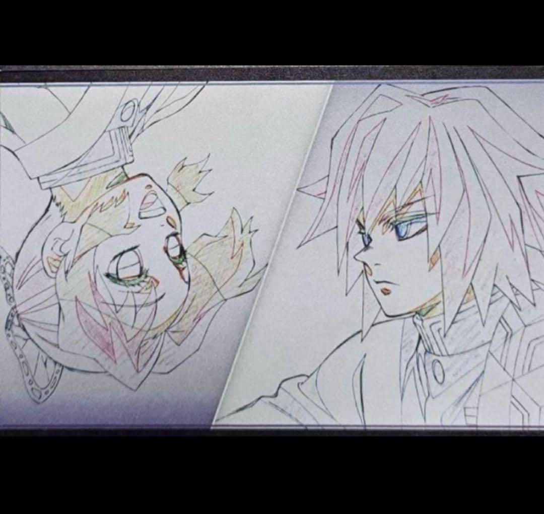 鬼滅の刃　冨岡義勇と胡蝶しのぶ　ダイニングポスター