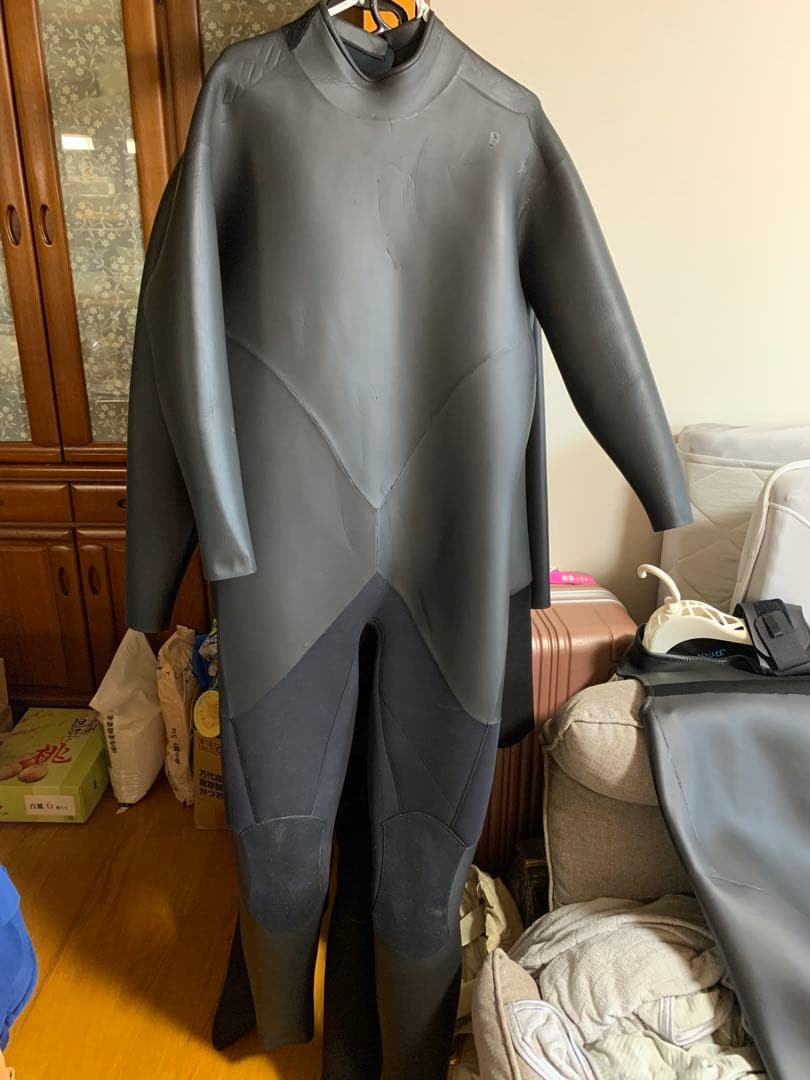 黒 フルスーツ ウェットスーツ　XXL