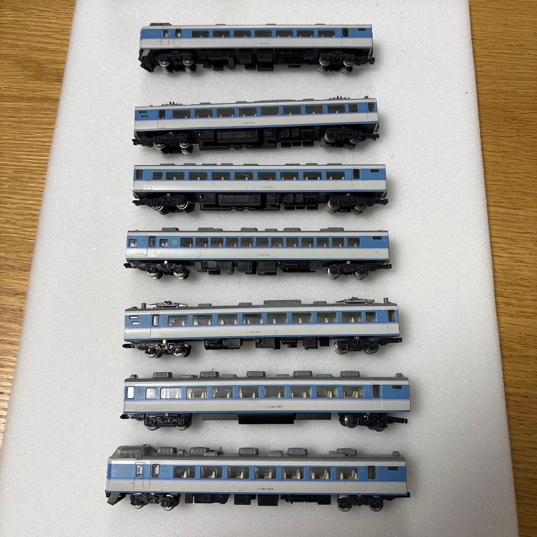 KATO 183系　あずさ色　7両セット