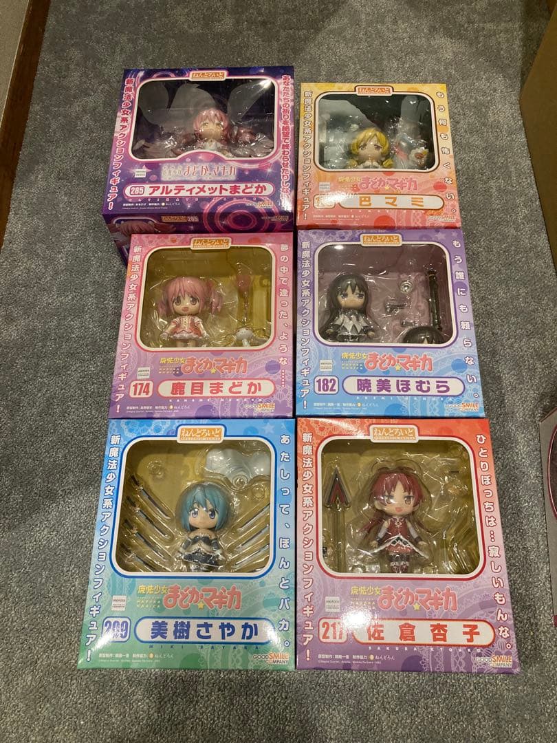 まどか☆マギカ ねんどろいどフィギュアセット 6体