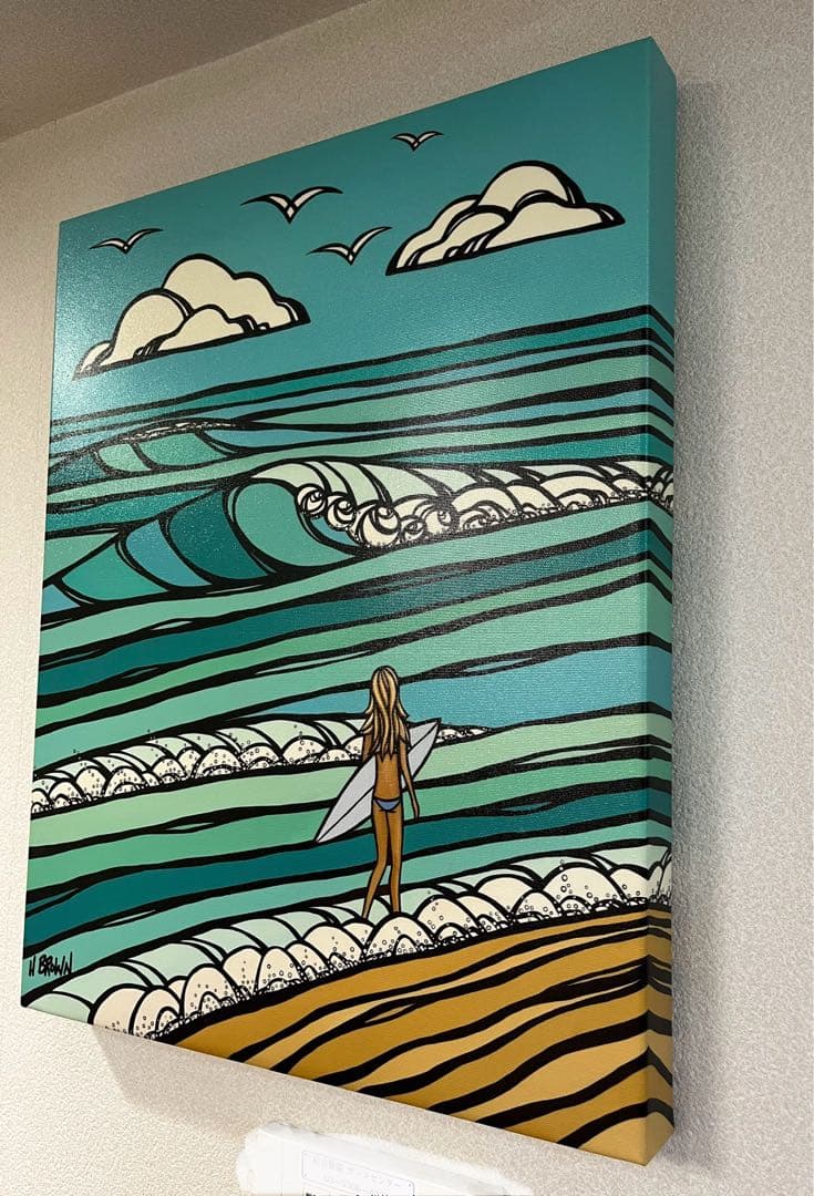 ヘザーブラウン　ジクレー絵画