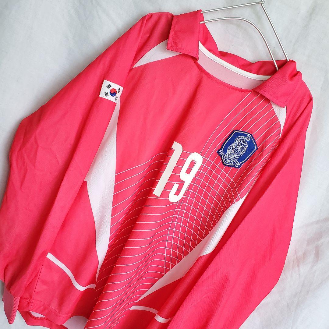 安貞桓　韓国代表 2002ワールドカップ　W杯 日韓 長袖 ユニフォーム