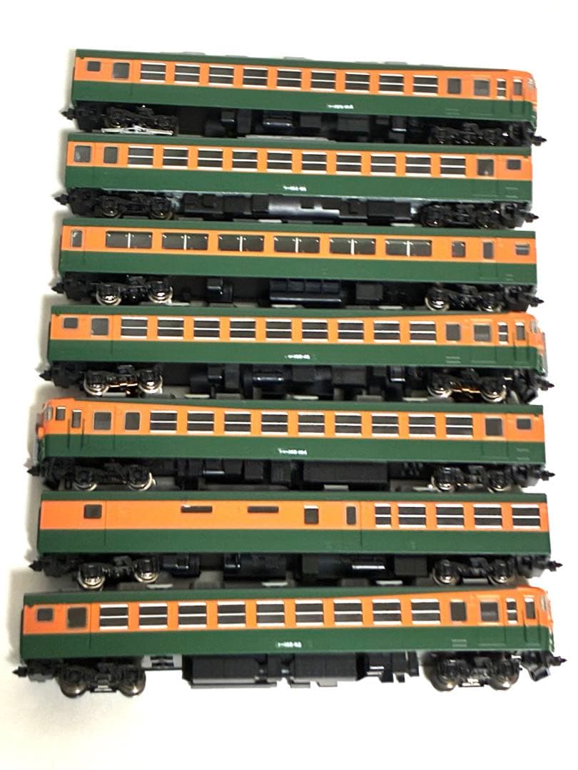 に*郎様 165系7両　tomix 内2両ライト点灯　動力動作確認済