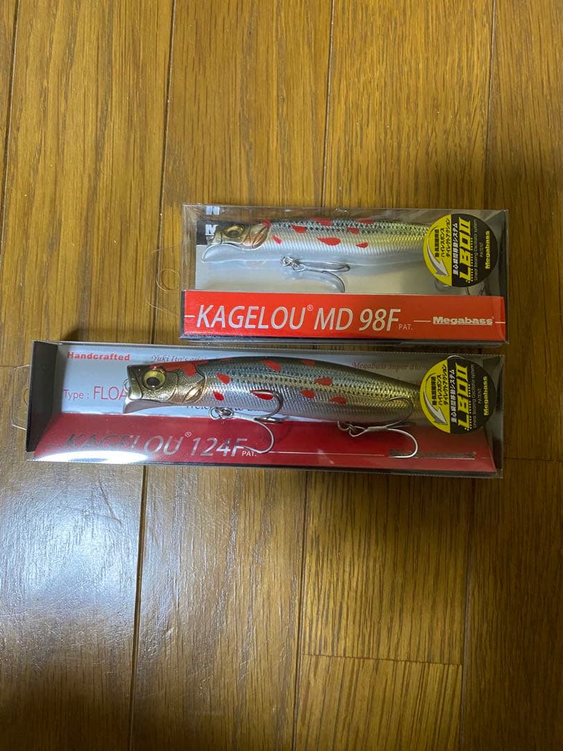 極希少 新品・未使用品 ルアマガ限定 カゲロウ 124F/MD98F セット