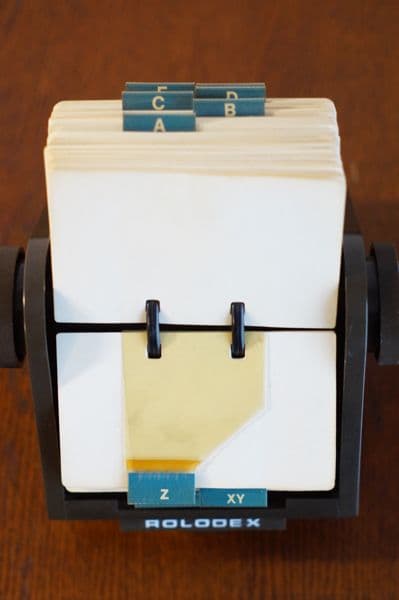 70's　OLD ROLODEX　SW35　ローロデックス 　縦　横　両回転